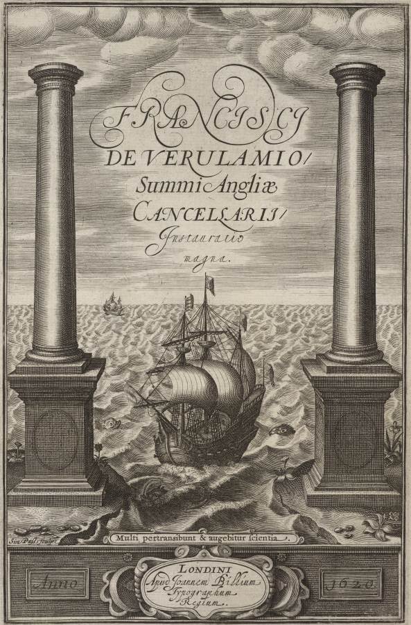 Title page of F Bacon Novum Organum 1620 (© The Trustees of the British Museum)